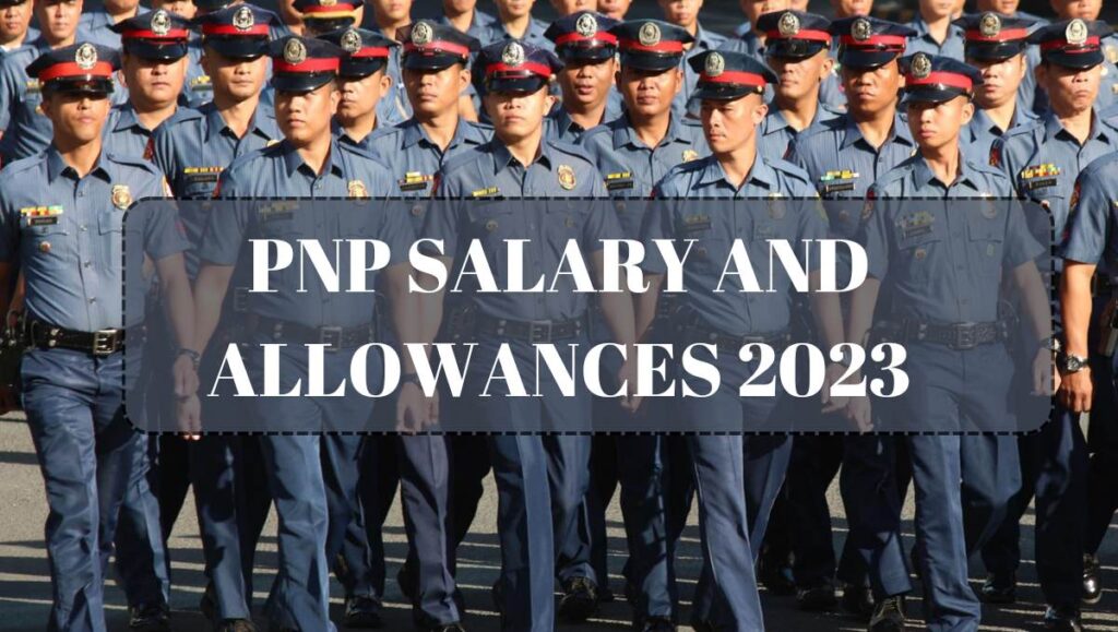 PNP Salary Grade 2023 Philippine Registry