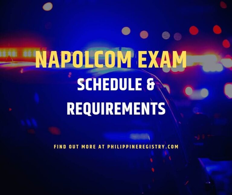 Napolcom Exam Schedule 2023 Requirements Philippine Registry napolcom-exam-schedule-2023-requirements-philippine-registry